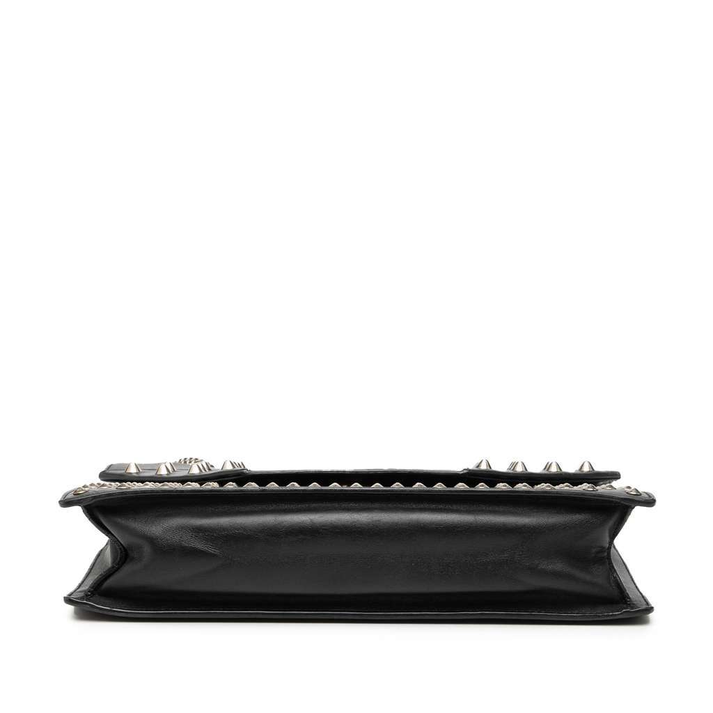 Saint Laurent Medium Studded Leather Betty Shoulder Bag Black Leather Very good - Inside View