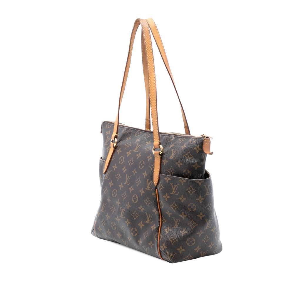 Louis Vuitton Monogram Totally MM Brown Good - Back View