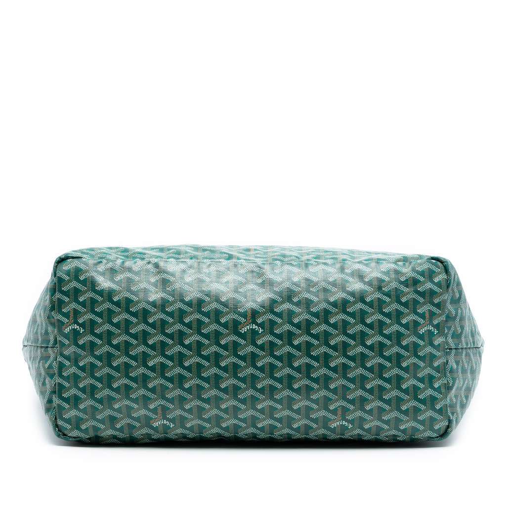 Goyard Goyardine Saint Louis GM Green Canvas Very good condition - Inside View