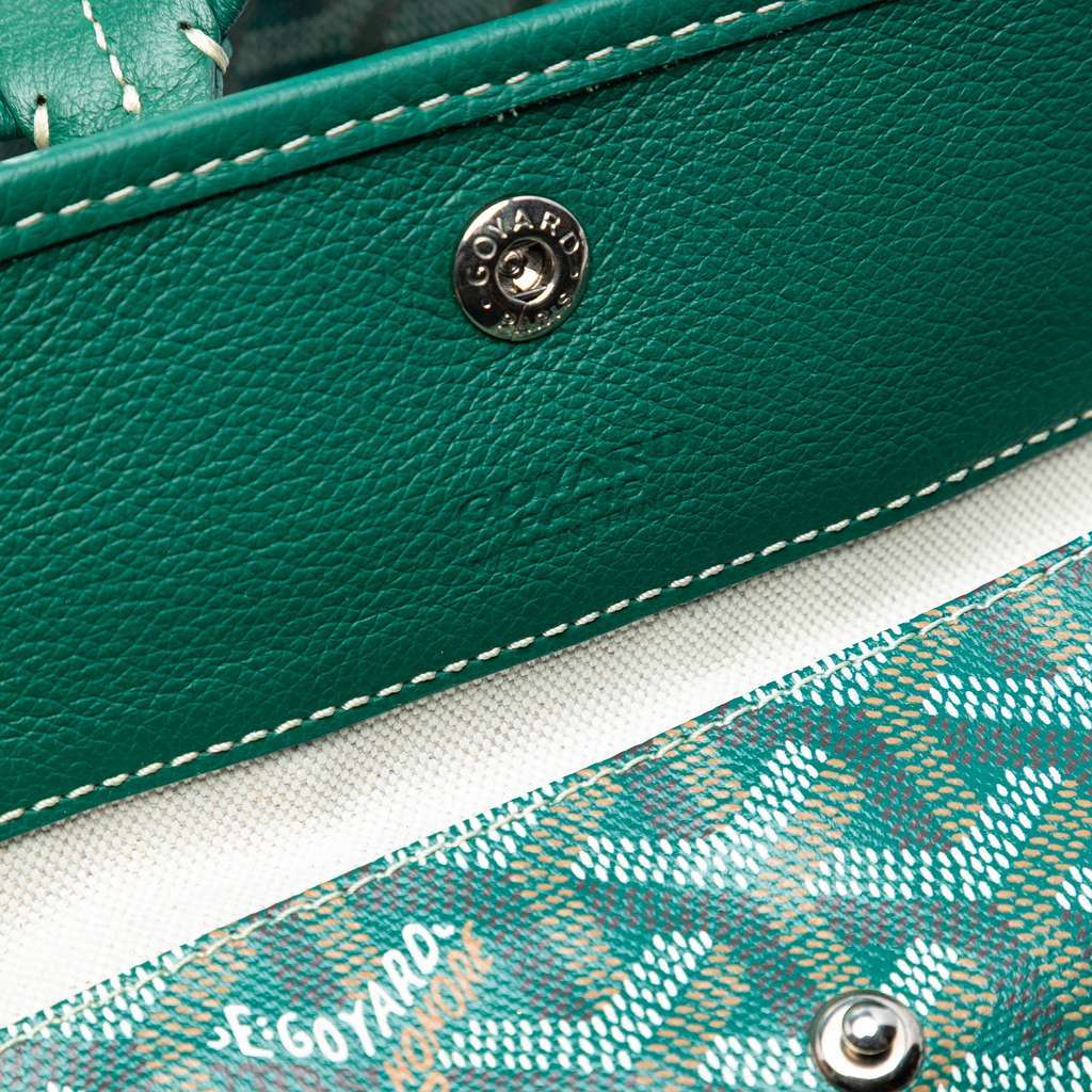 Goyard Goyardine Saint Louis GM Green Canvas Very good condition - Box View