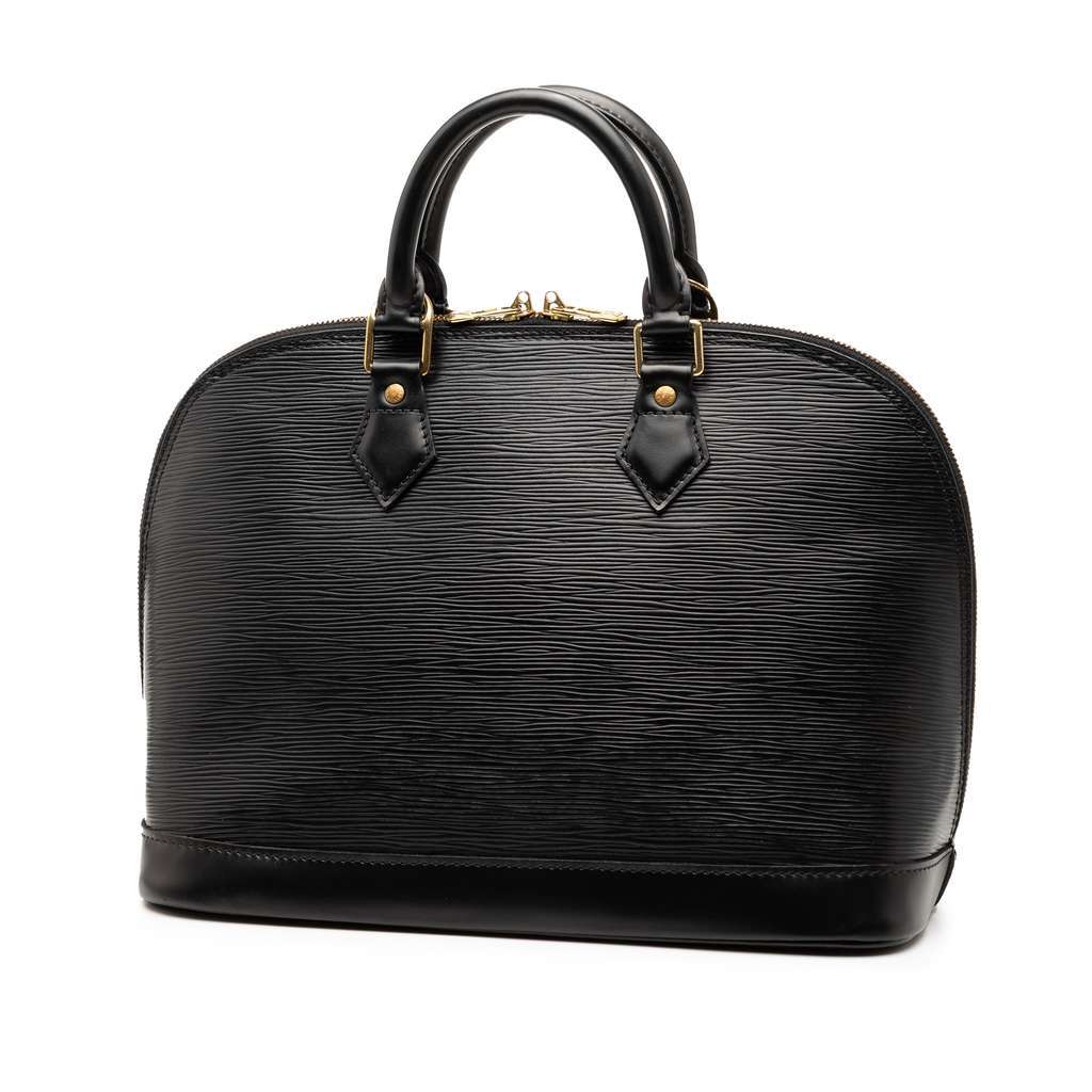 Louis Vuitton Epi Alma PM Black Leather Very good - Back View