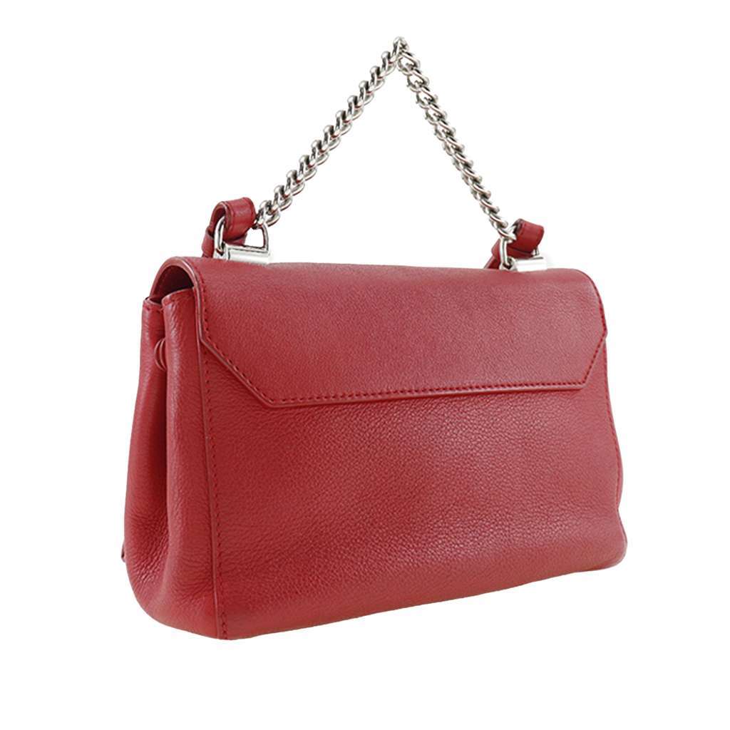 Louis Vuitton Leather Lockme II BB Red Leather Very good - Inside View