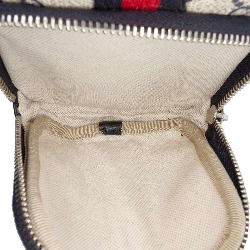 Gucci Mini GG Supreme Ophidia Satchel Brown Canvas Very good condition - Box View