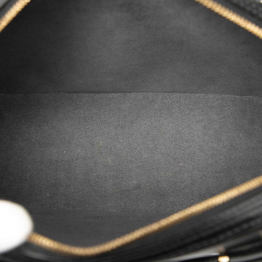 Louis Vuitton Epi Jasmine Black Leather Very good - Model View