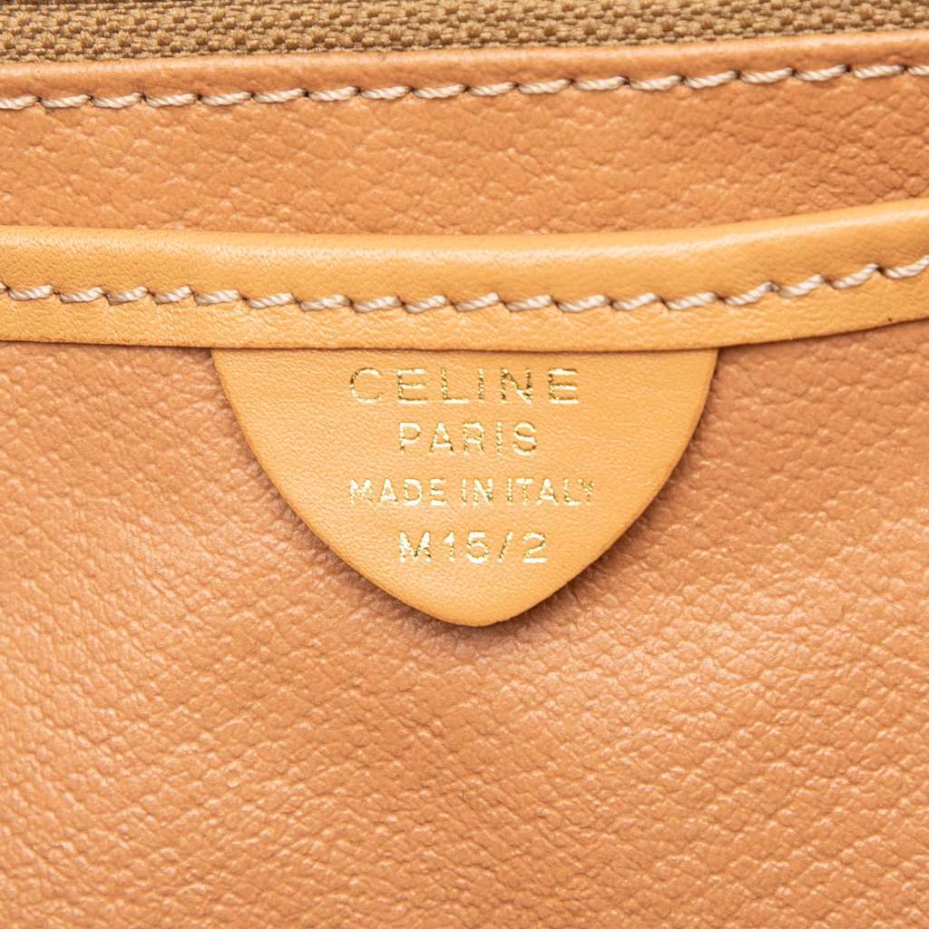 Celine Macadam Coated Canvas Tote Brown Canvas Very good - Box View