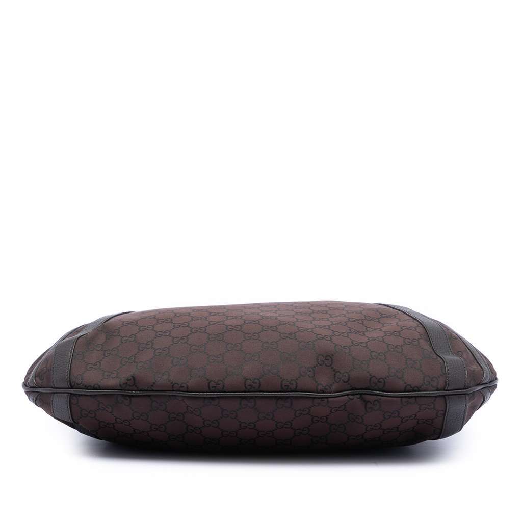 Gucci GG Canvas Abbey D Ring Convertible Satchel Brown Canvas Very good condition - Inside View