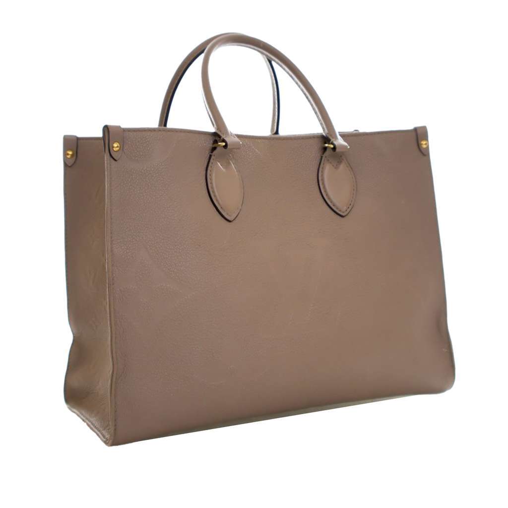 Louis Vuitton Monogram Empreinte OnTheGo MM Brown Leather Very good - Box View