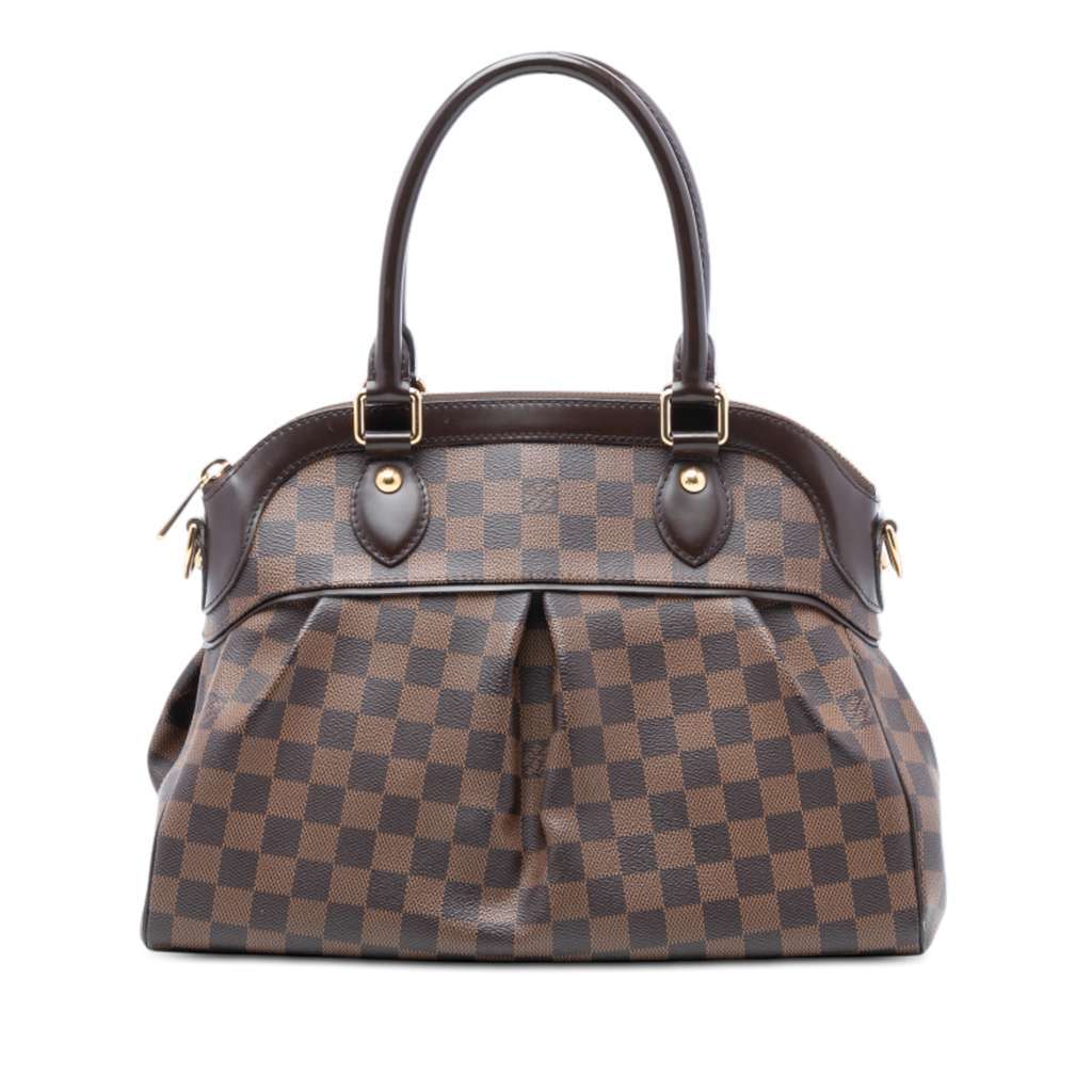 Louis Vuitton Damier Ebene Trevi PM Brown Very good - Front View