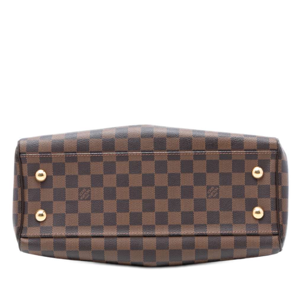 Louis Vuitton Damier Ebene Trevi PM Brown Very good - Inside View