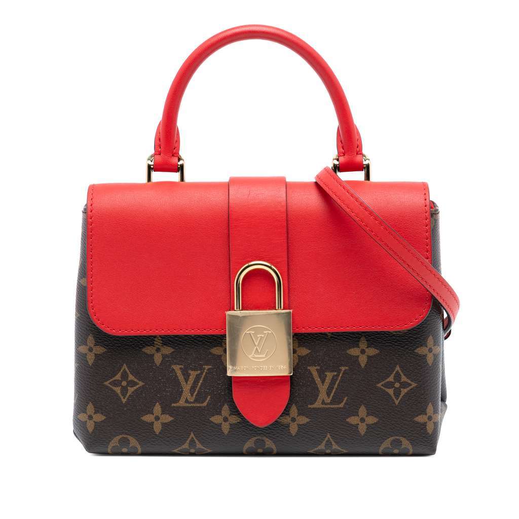 Louis Vuitton Monogram Locky BB Brown Good - Front View