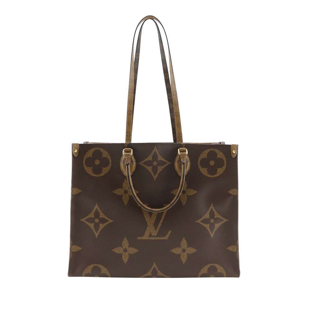 Louis Vuitton Monogram Reverse Giant OnTheGo GM Brown Very good - Front View
