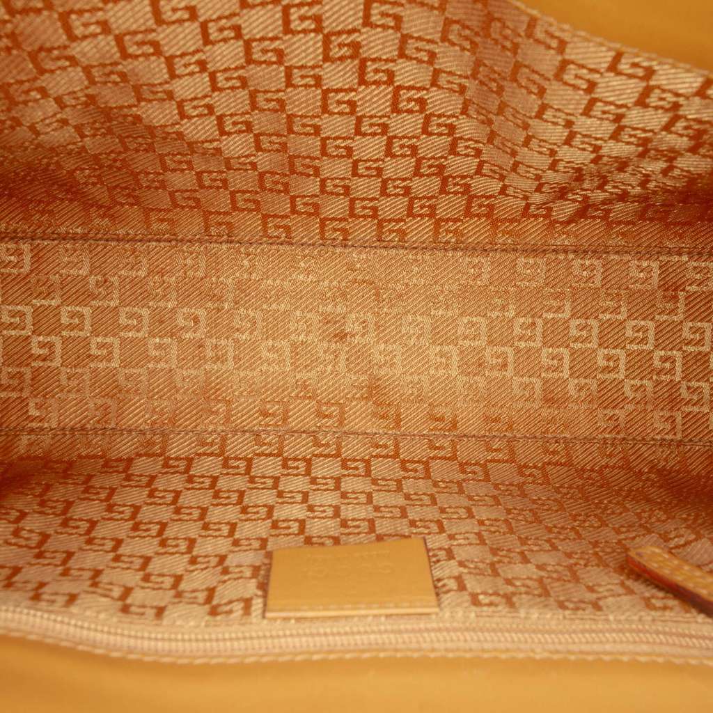 Gucci Suede Jackie Bardot Handbag Pink Leather Good - Model View
