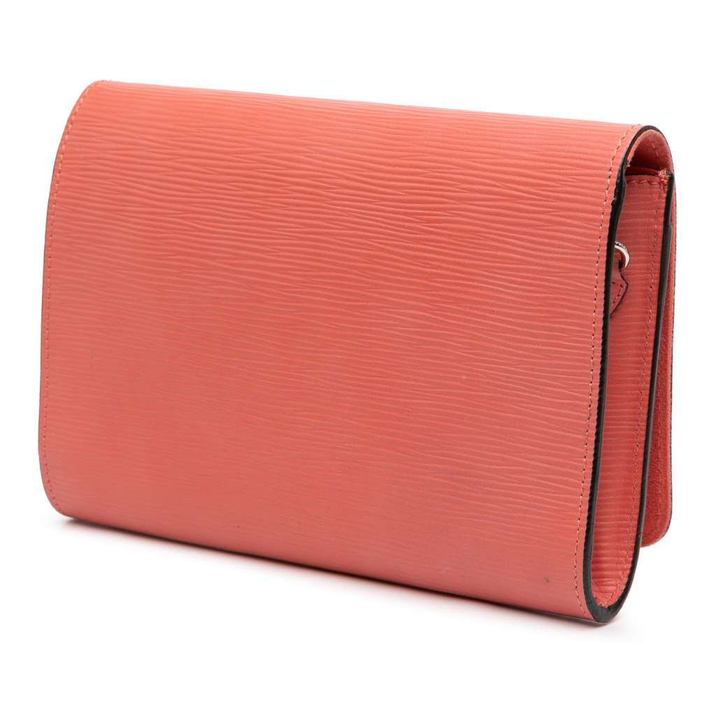 Louis Vuitton Epi Louise PM Pink Leather Good - Back View