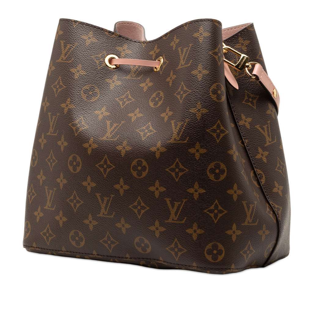 Louis Vuitton Monogram Neonoe MM Brown Very good - Back View