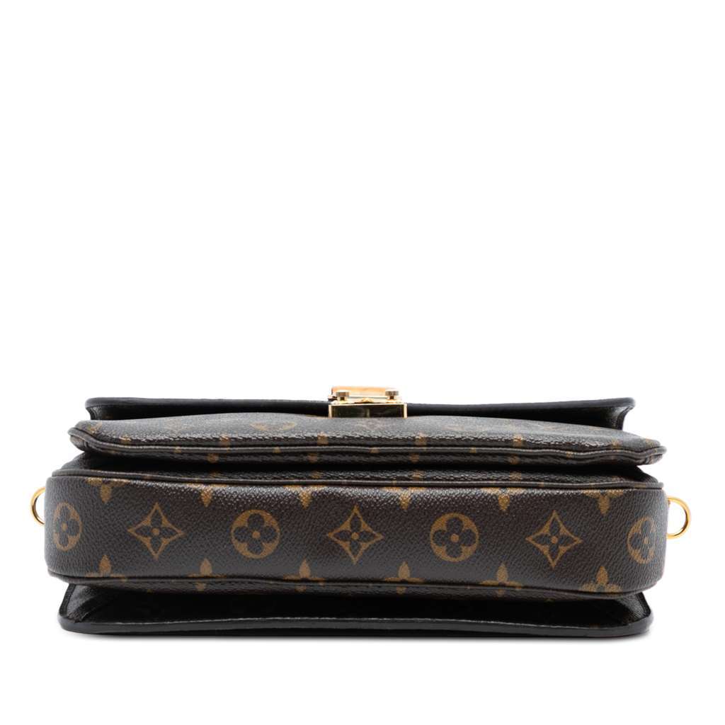 Louis Vuitton Monogram Pochette Metis Brown Very good - Inside View