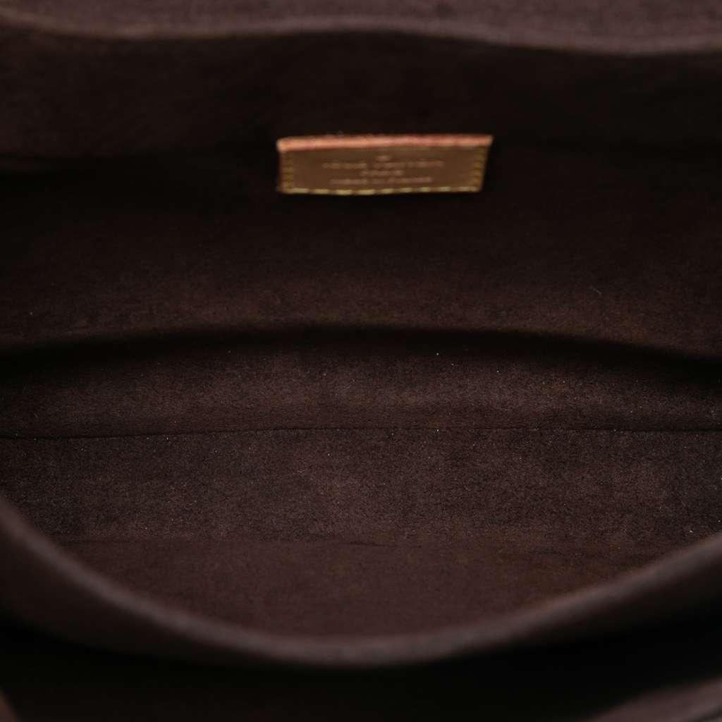 Louis Vuitton Monogram Pochette Metis Brown Very good - Model View