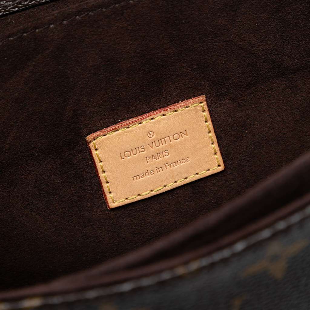 Louis Vuitton Monogram Pochette Metis Brown Very good - Box View