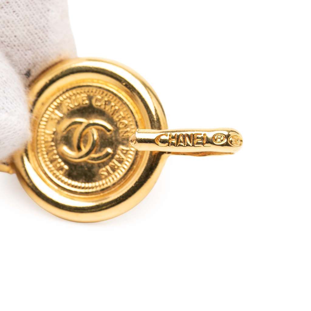Chanel Gold Plated Medallion Rue Cambon Chain Belt Gold Metal Very good - Inside View