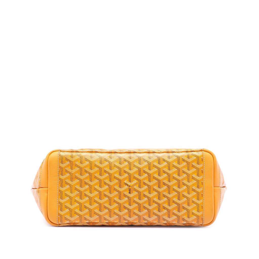 Goyard Goyardine Artois PM Yellow Canvas Very good condition - Inside View