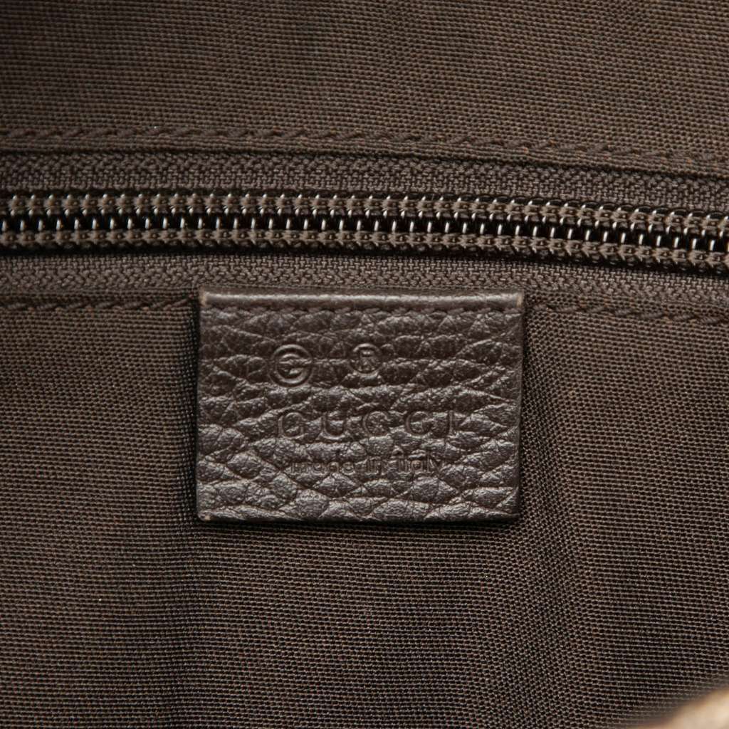 Gucci GG Crystal Belt Bag Brown Canvas Very good - Box View
