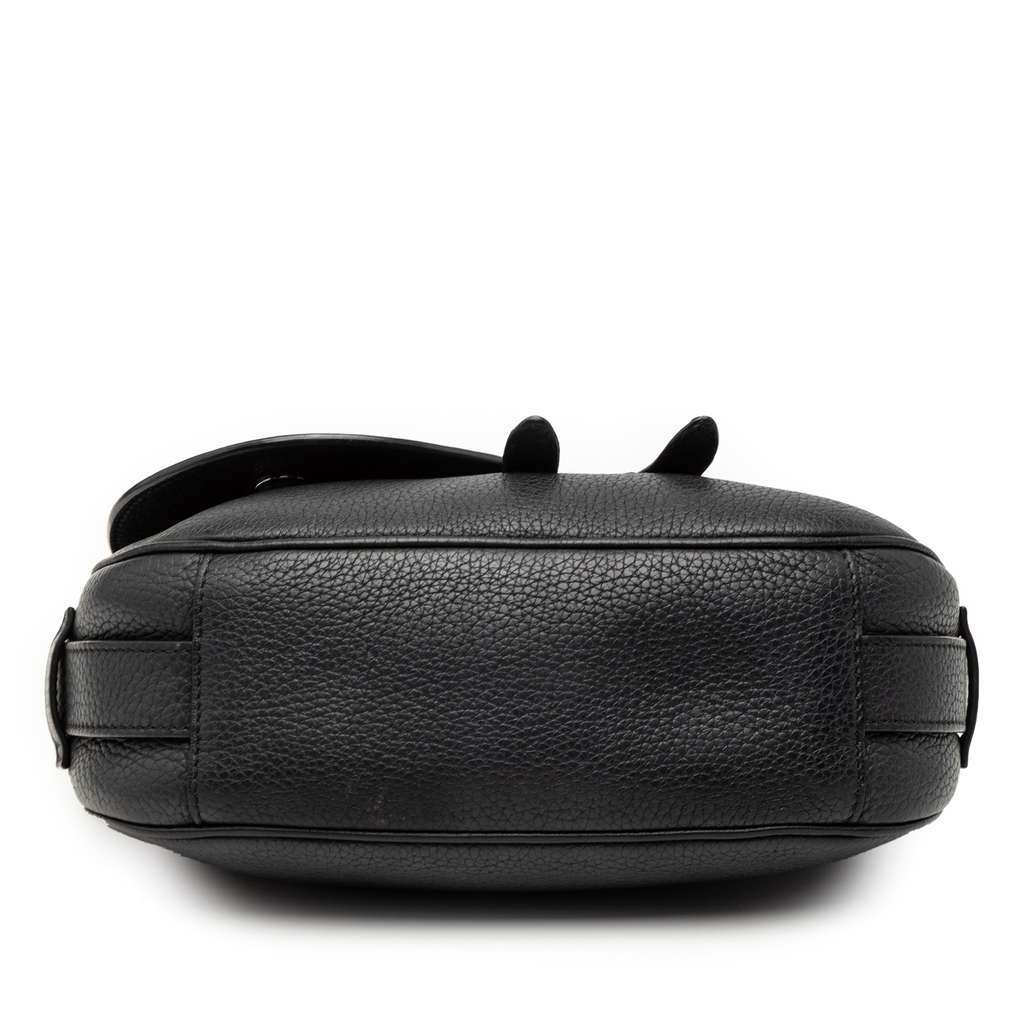 Dior Grained Calfskin Saddle Soft Bag Black Leather Very good condition - Inside View