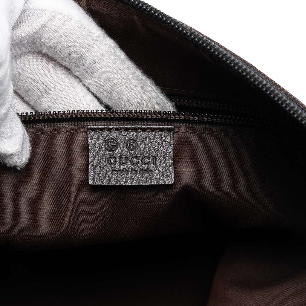 Gucci GG Denim Crossbody Brown Denim Very good - Box View