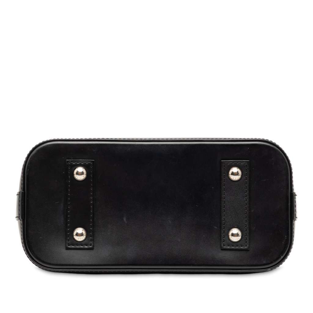 Louis Vuitton Epi Denim Alma BB Blue Leather Very good - Inside View