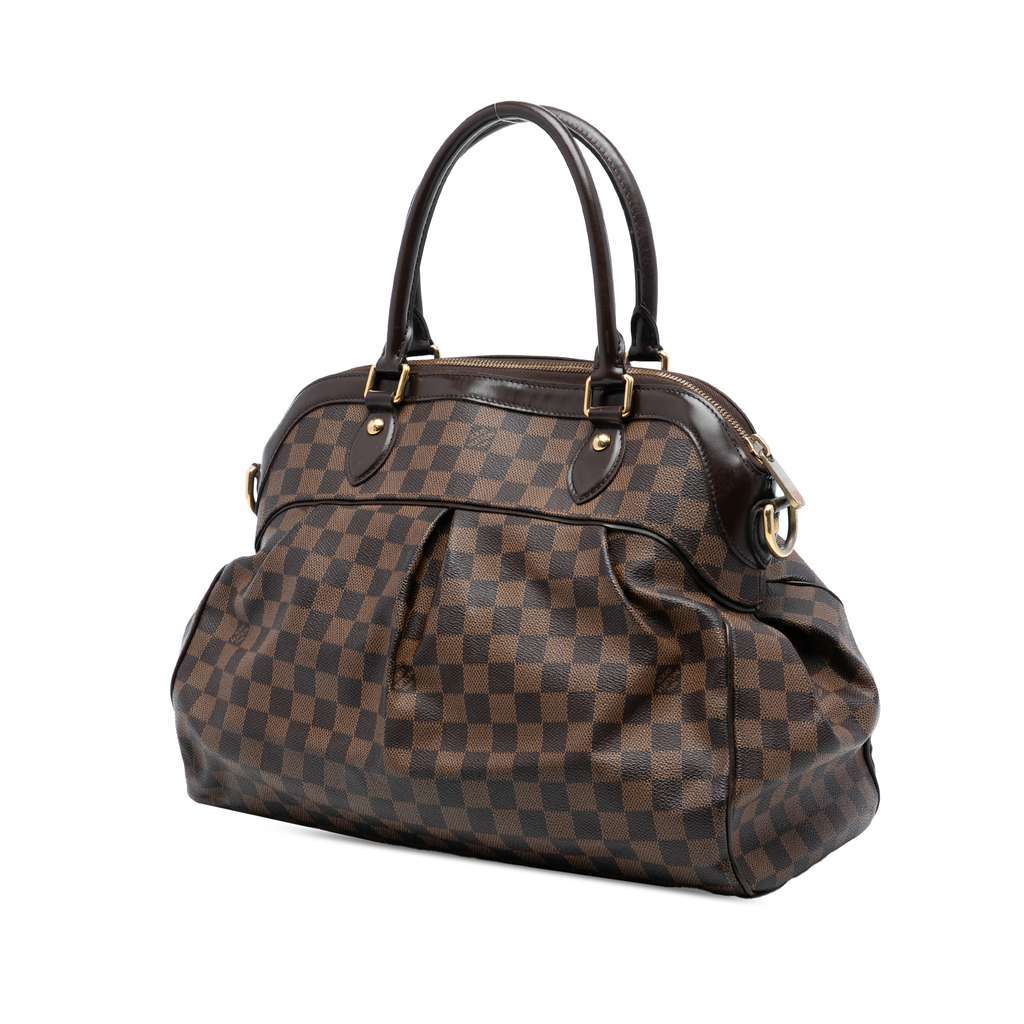 Louis Vuitton Damier Ebene Trevi GM Brown Very good - Back View