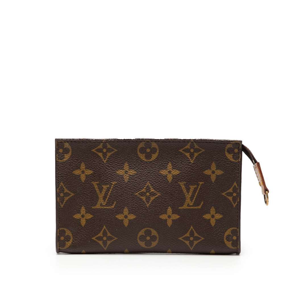Louis Vuitton Monogram Petit Bucket Pouch Brown Very good condition - Front View