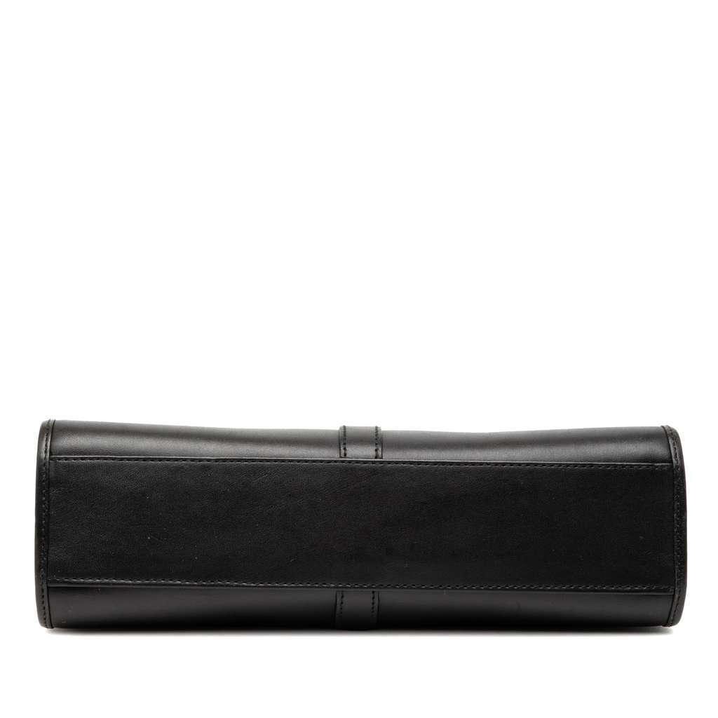 Gucci Calfskin Jackie Handbag Black Leather Very good - Inside View