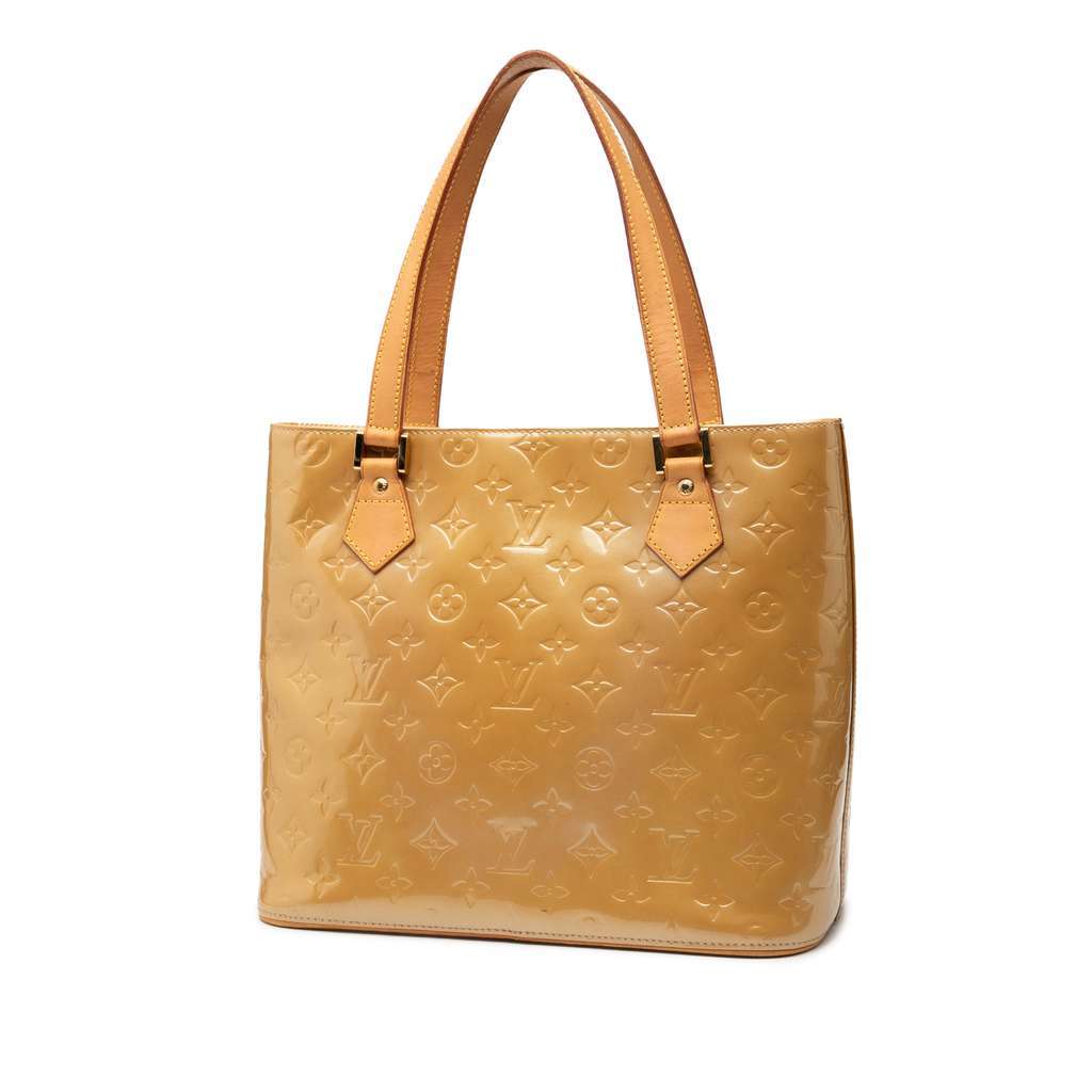 Louis Vuitton Monogram Vernis Houston Brown Leather Very good - Back View