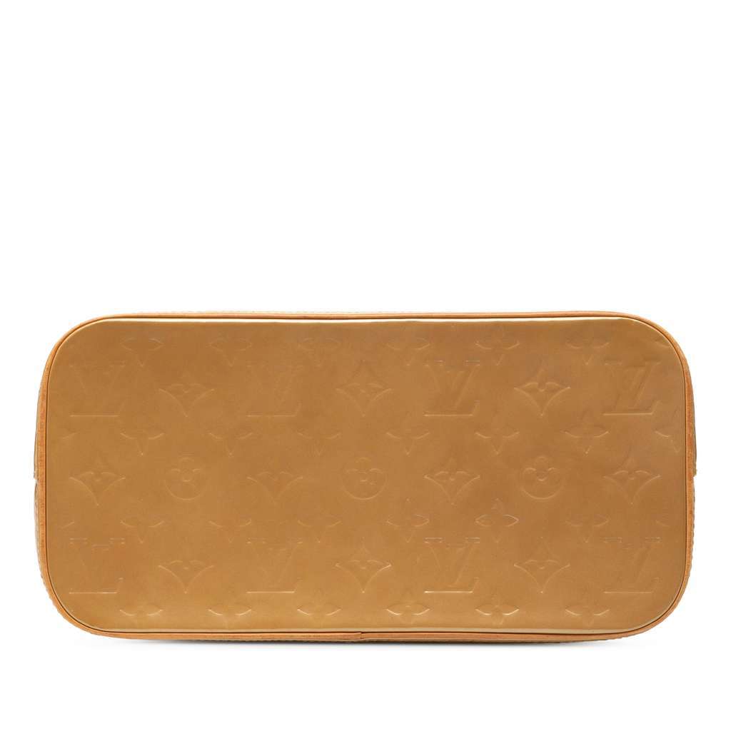 Louis Vuitton Monogram Vernis Houston Brown Leather Very good - Inside View