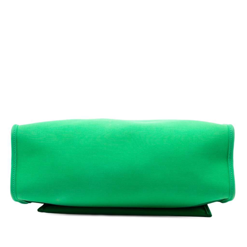 Hermès Toile Herbag Zip 31 Green Canvas Very good - Inside View