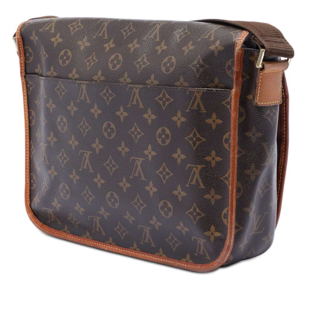 Louis Vuitton Monogram Bosphore Messenger GM Brown Very good - Back View