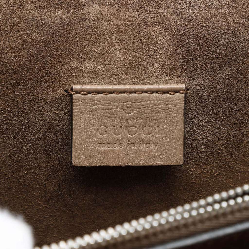 Gucci Medium GG Supreme Dionysus Shoulder Bag Brown Canvas Good - Box View