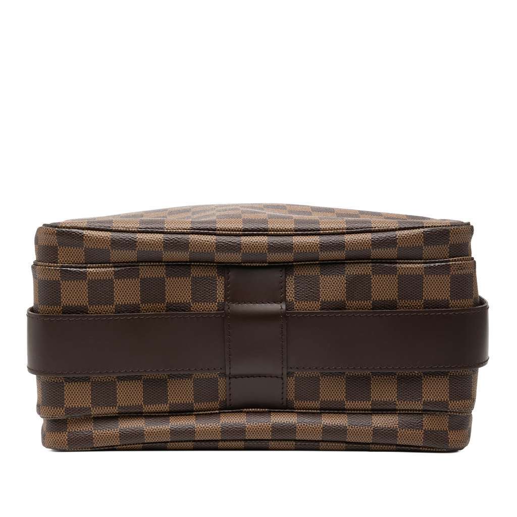 Louis Vuitton Damier Ebene Naviglio Brown Very good - Inside View
