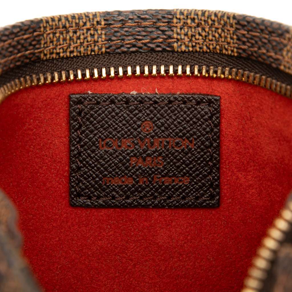 Louis Vuitton Damier Ebene Marais Bucket Pouch Brown Very good - Box View