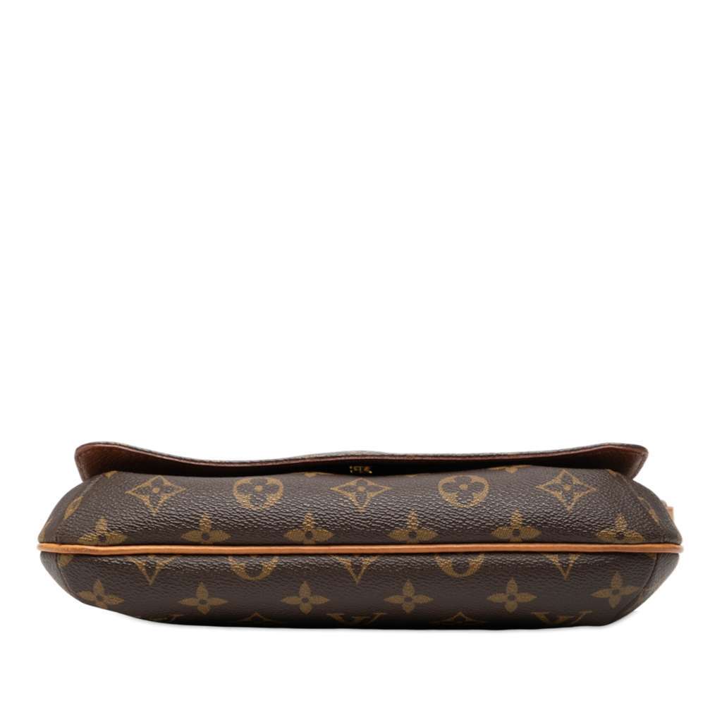 Louis Vuitton Monogram Musette Tango Short Strap Brown Very good - Inside View