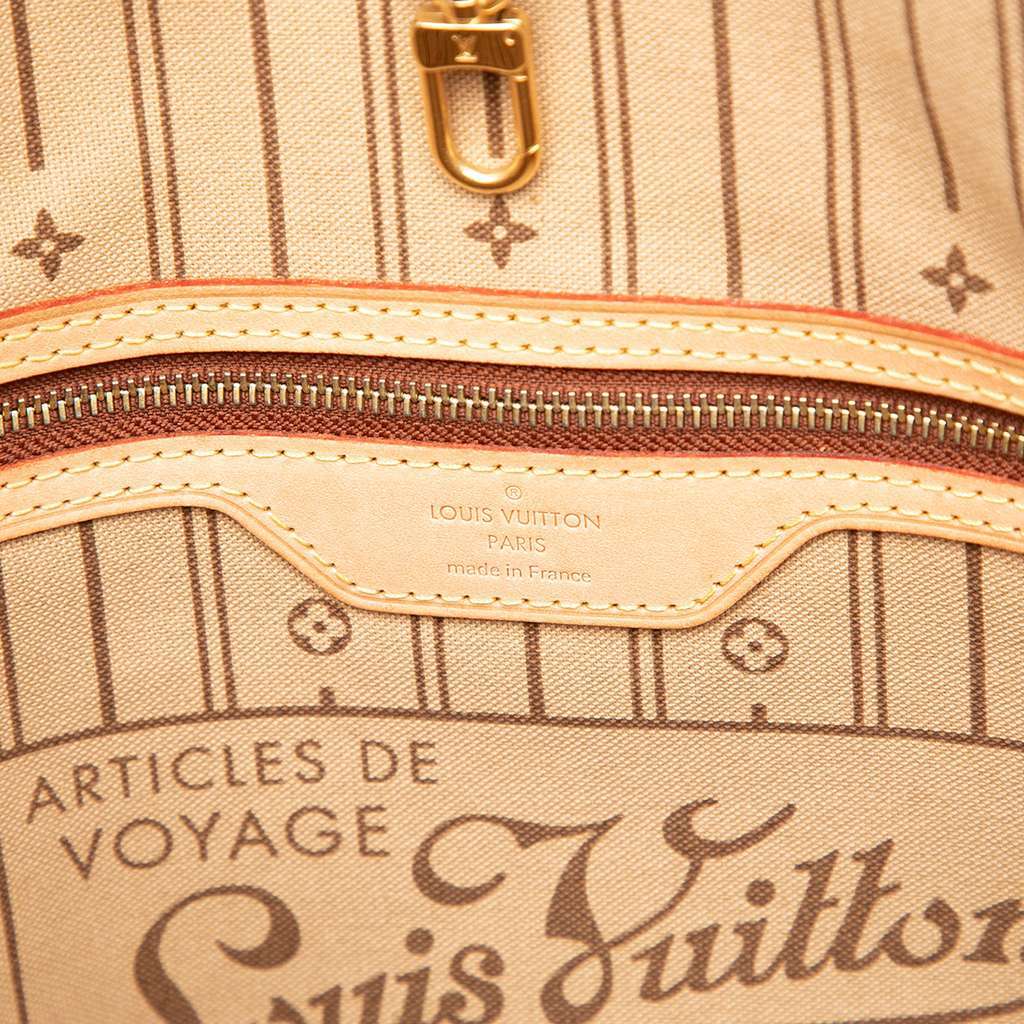 Louis Vuitton Monogram Neverfull MM Brown Very good - Box View