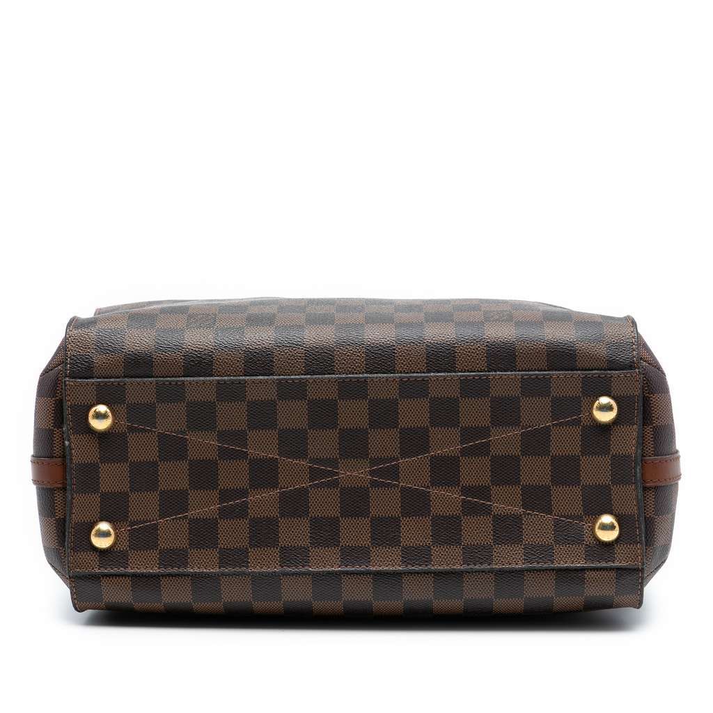 Louis Vuitton Damier Ebene Greenwich PM Brown Good condition - Inside View