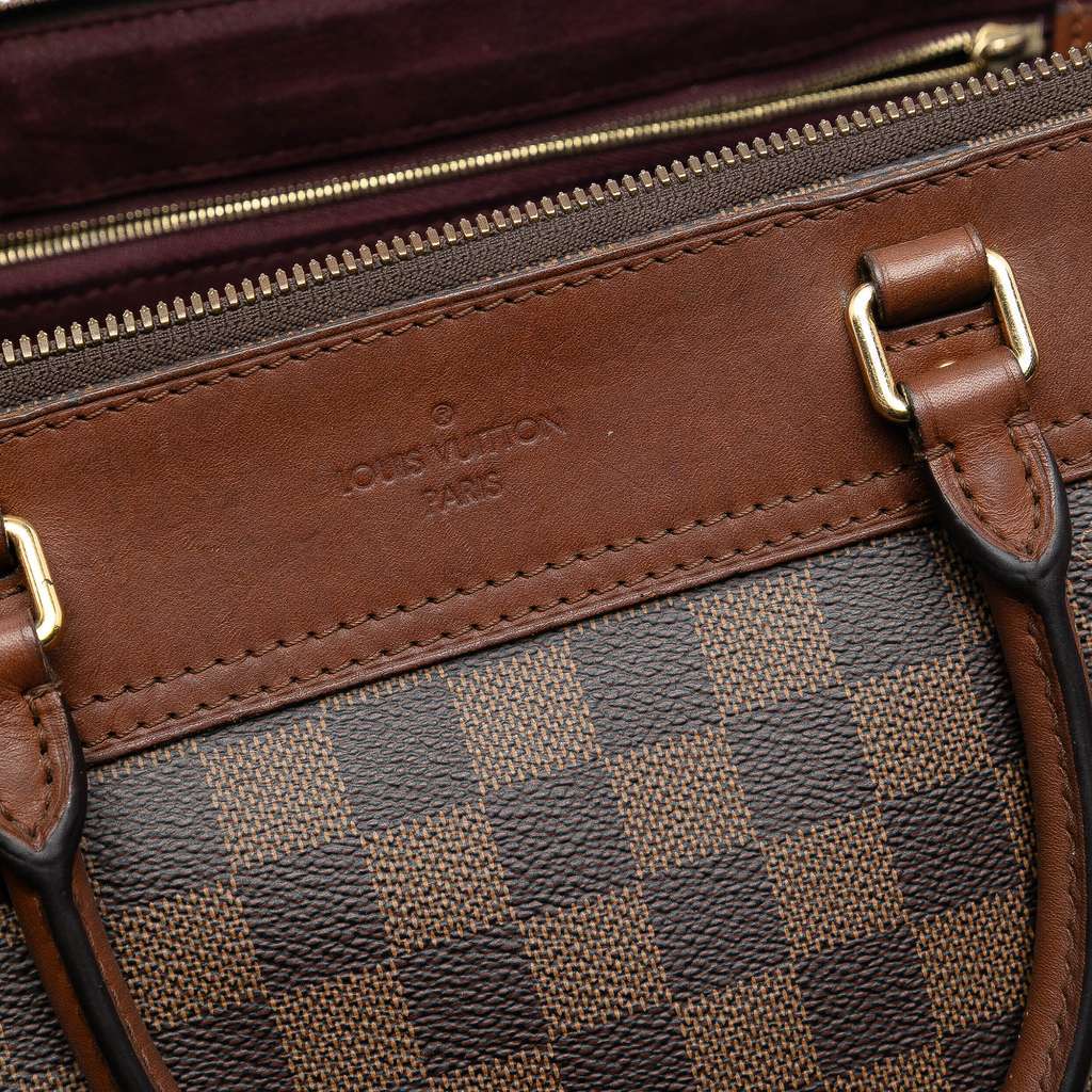 Louis Vuitton Damier Ebene Greenwich PM Brown Good condition - Box View