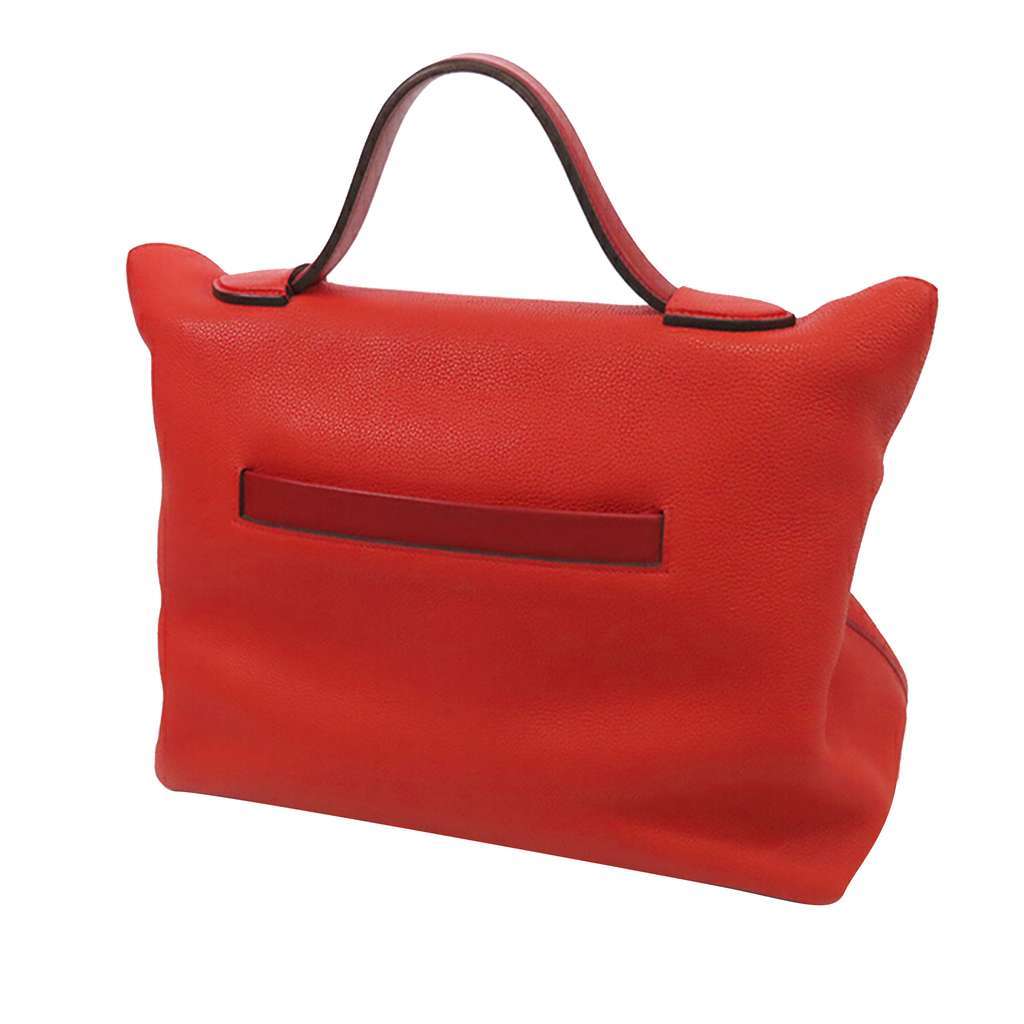 Hermès Maurice and Swift 24/24 35 Red Leather Very good condition - Back View