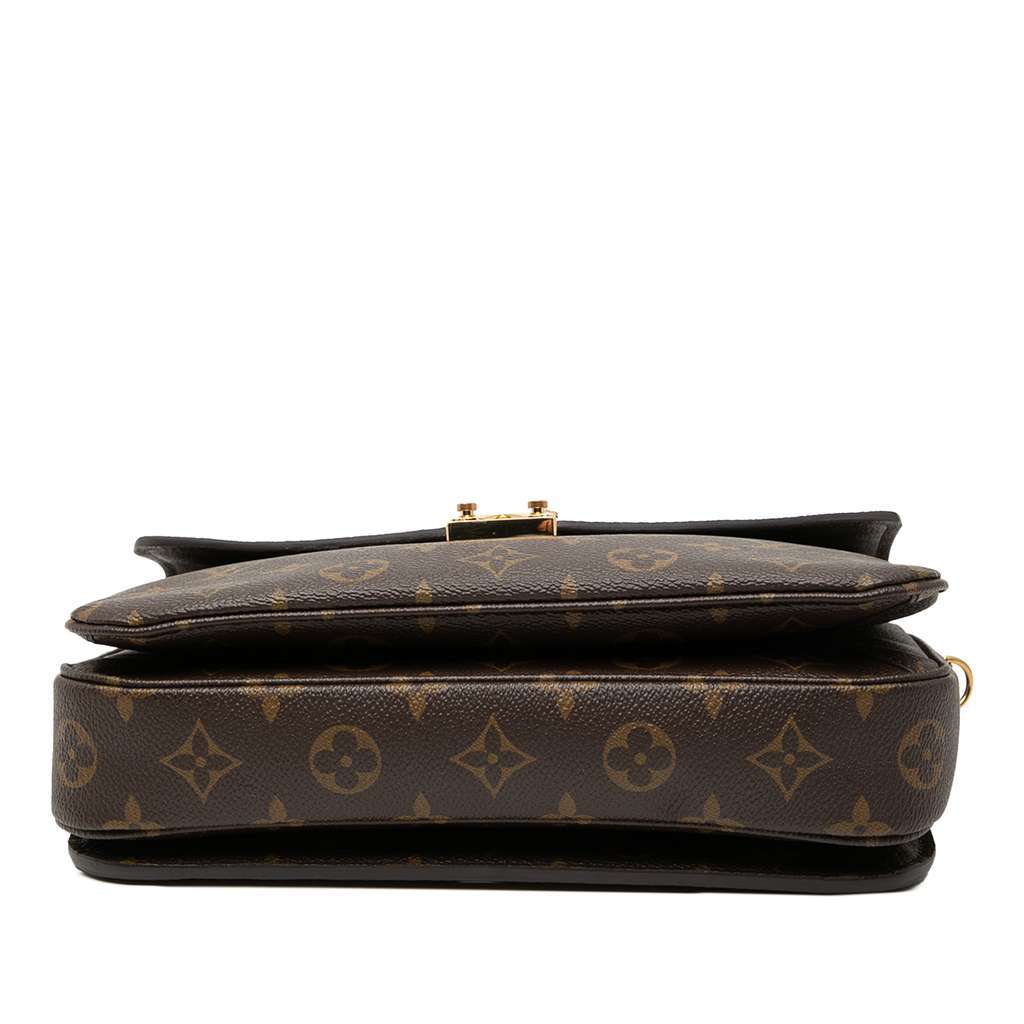 Louis Vuitton Monogram Pochette Metis Brown Very good - Inside View