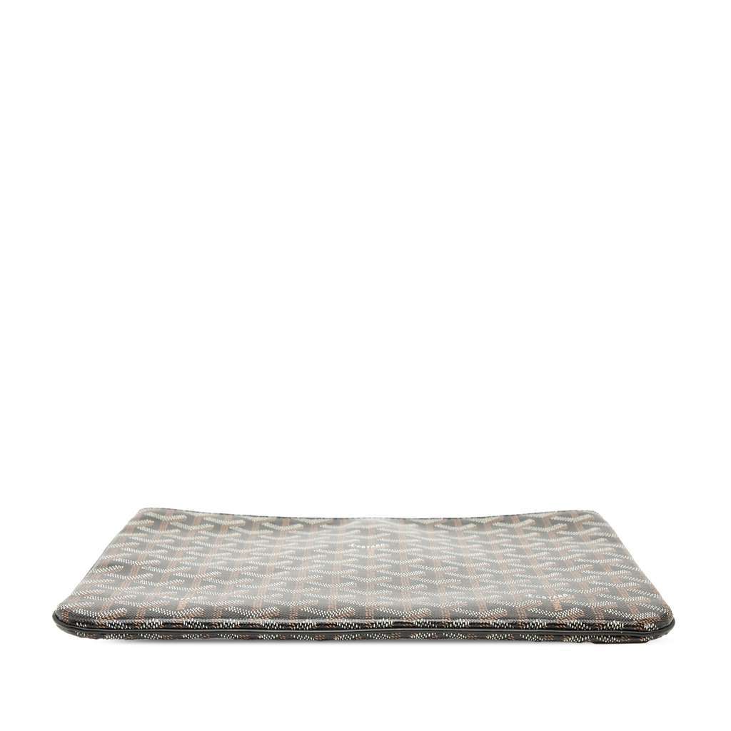 Goyard Goyardine Senat MM Black Canvas Good - Inside View