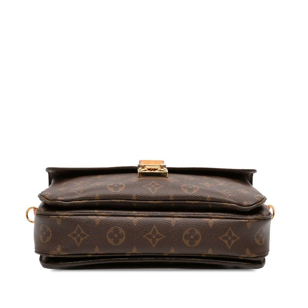 Louis Vuitton Monogram Pochette Metis Brown Very good - Inside View