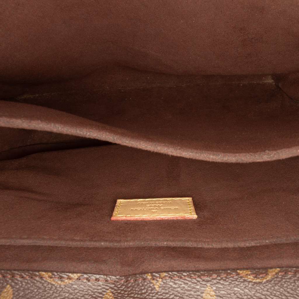 Louis Vuitton Monogram Pochette Metis Brown Very good - Model View