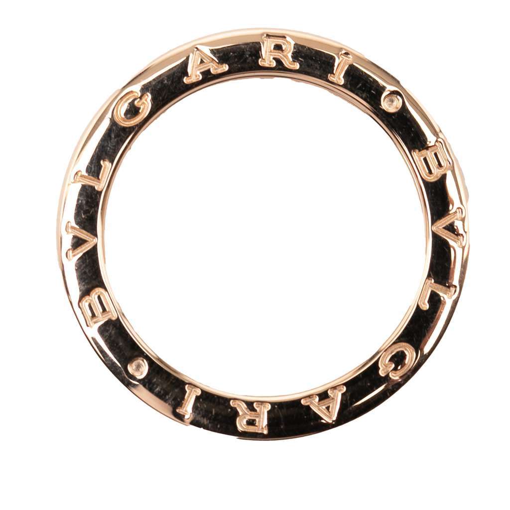 Bvlgari 18K Rose Gold B.Zero1 One Band Ring Pink Rose Gold Very good condition - Model View