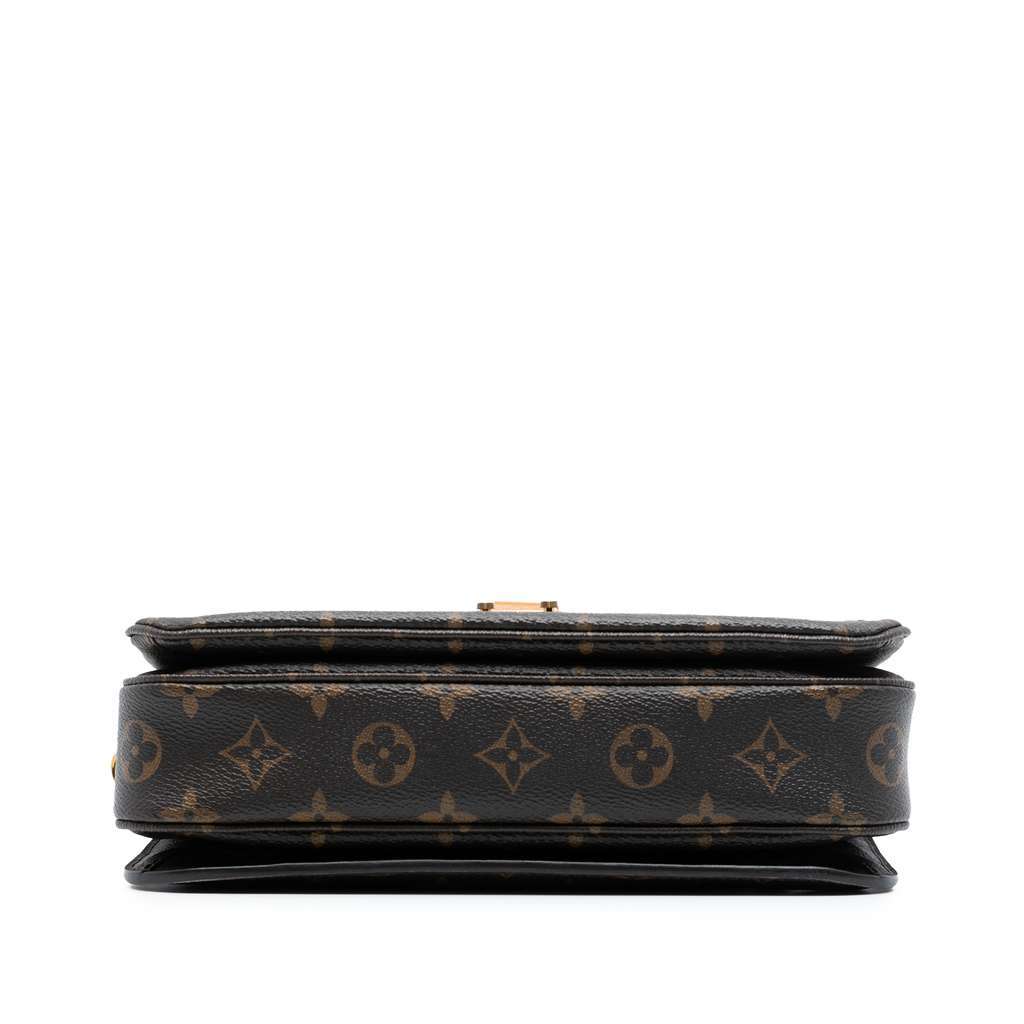Louis Vuitton Monogram Pochette Metis Brown Very good - Inside View