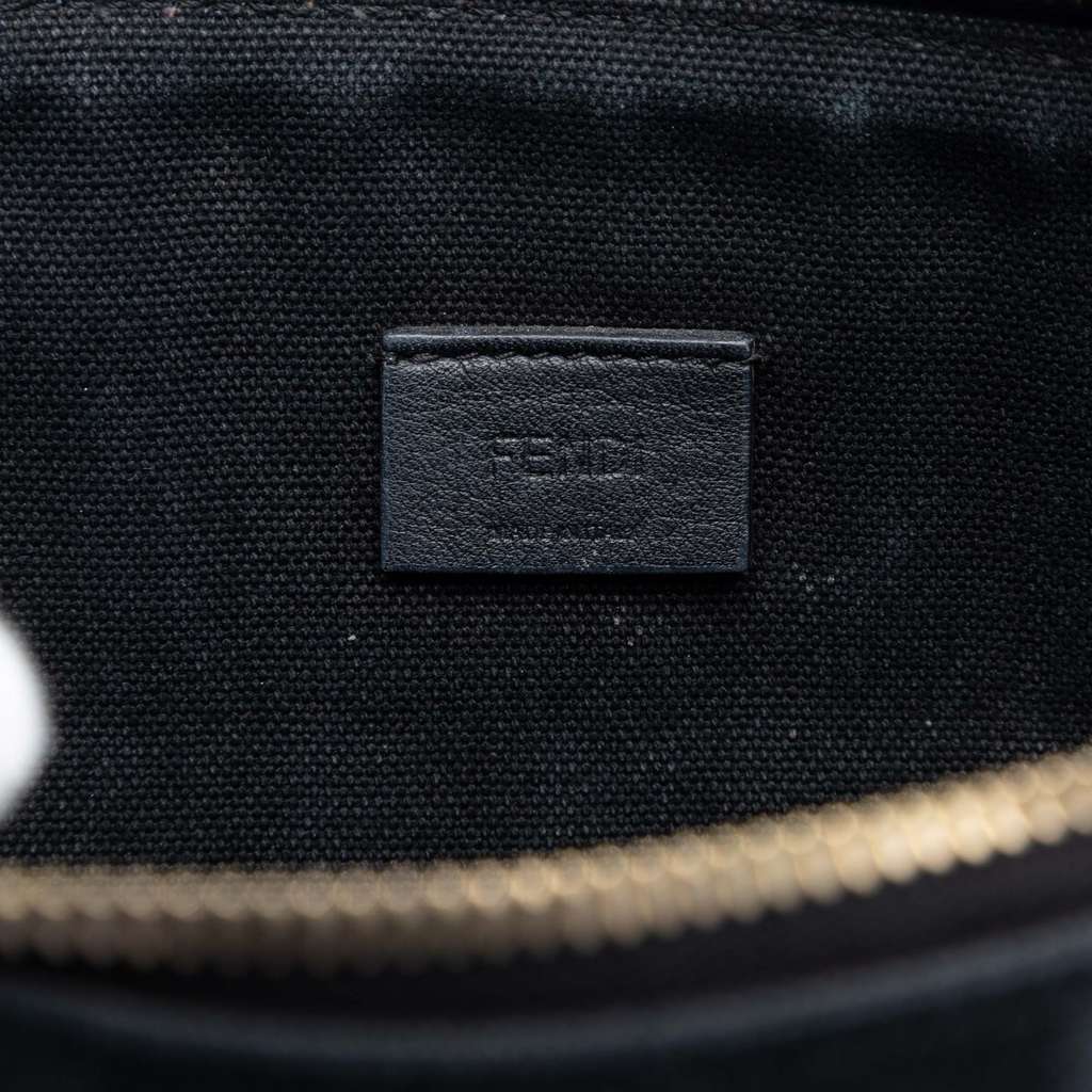 Fendi Zucca Canvas Clutch Black Canvas Very good - Box View