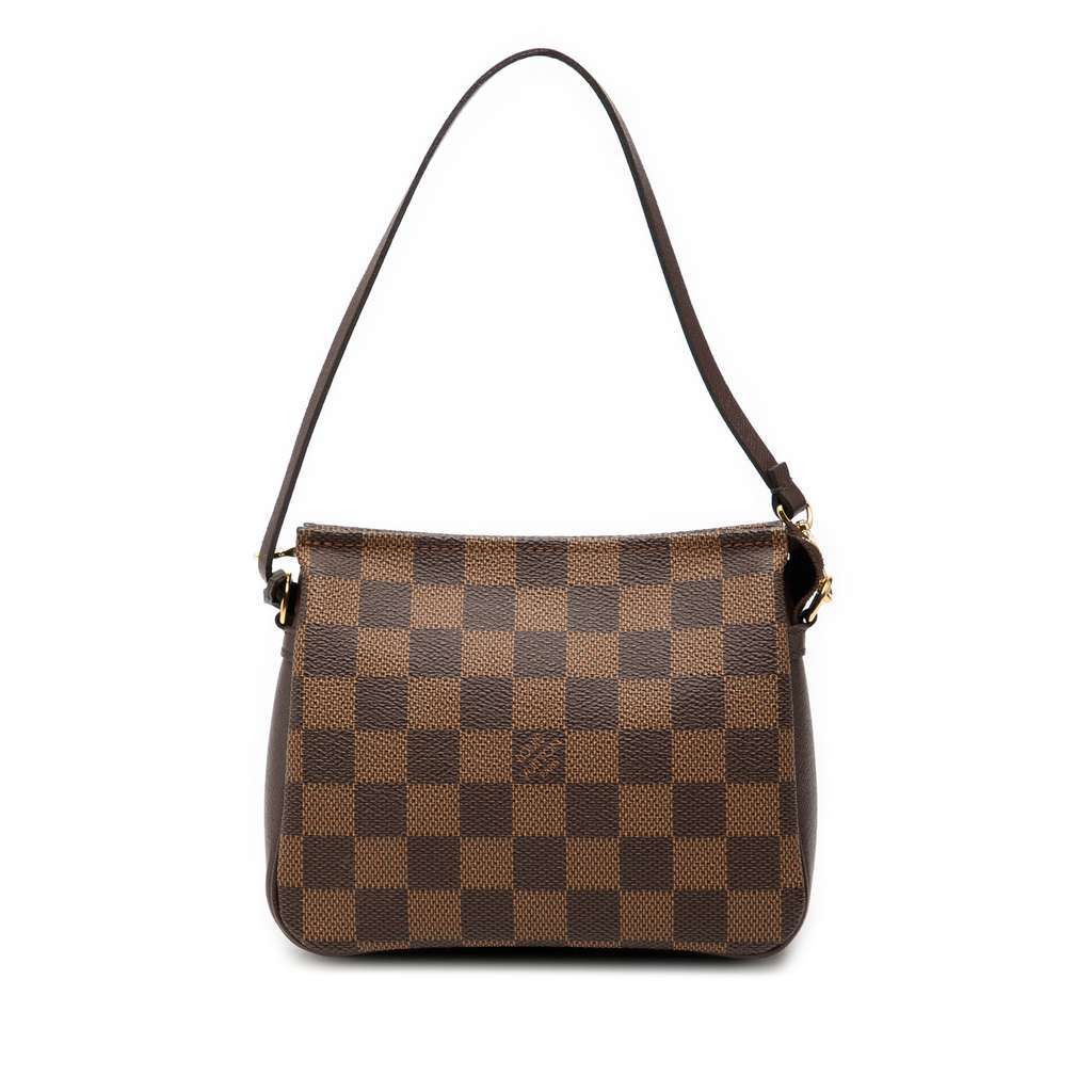 Louis Vuitton Damier Ebene Trousse Pochette Brown Very good - Front View